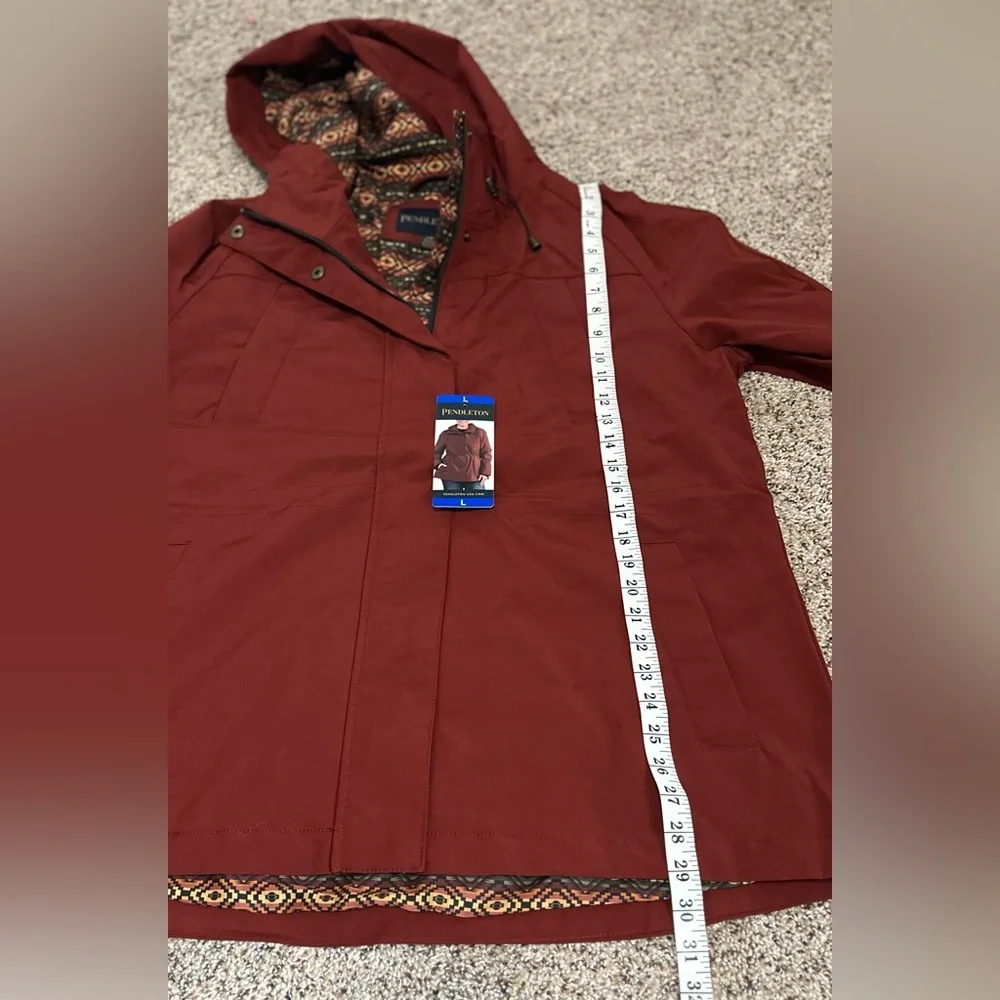 🧡NWT Pendleton Women's Hooded Rain Jacket - Wind Resistant, Waterproof🧡 - Picture 6 of 12